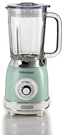 مخلوط کن آریته ایتالیا مدل Ariete Vintage 583 | رنگ سبز | پارچ شیشه‌ ای مقاوم 1.5 لیتری با طراحی رترو